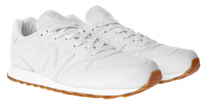 New Balance 500 GM500TLW Bağcıklı Erkek Günlük Ayakkabı Beyaz