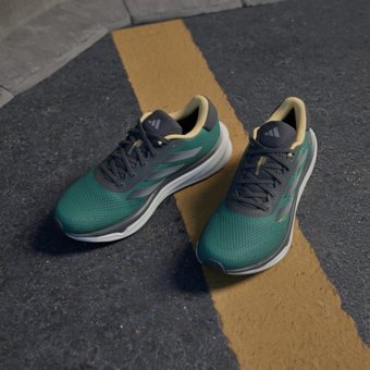 Adidas Supernova Stride Earth Day IG8339 Ortopedik Bağcıklı Adiwear Kadın Koşu Ayakkabısı Yeşil