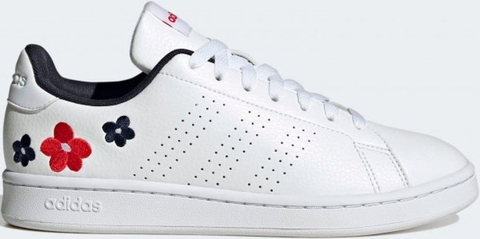 Adidas Advantage HR0245 Ortopedik Bağcıklı Kadın Günlük Ayakkabı Beyaz
