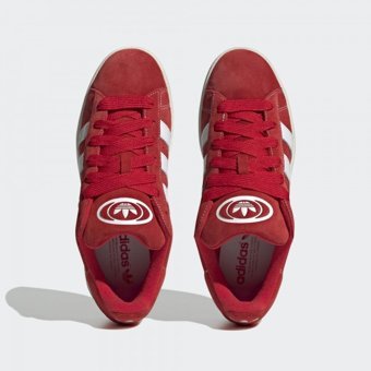 Adidas Campus 00S H03474 Bağcıklı Erkek Günlük Ayakkabı Kırmızı