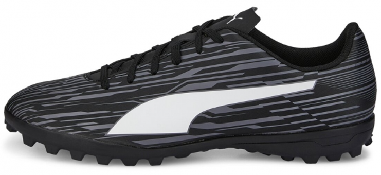 Puma Rapido III TT 106574-02 Bağcıklı Halı Saha Ayakkabısı Siyah