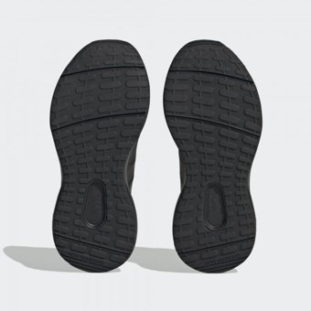 Adidas FortaRun 2.0 Cloudfoam HP5431 Ortopedik Bağcıklı Erkek Çocuk Koşu Ayakkabısı Siyah