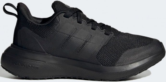 Adidas FortaRun 2.0 Cloudfoam HP5431 Ortopedik Bağcıklı Erkek Çocuk Koşu Ayakkabısı Siyah