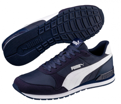 Puma ST Runner V2 NL 365278-08 Bağcıklı Erkek Günlük Ayakkabı Lacivert