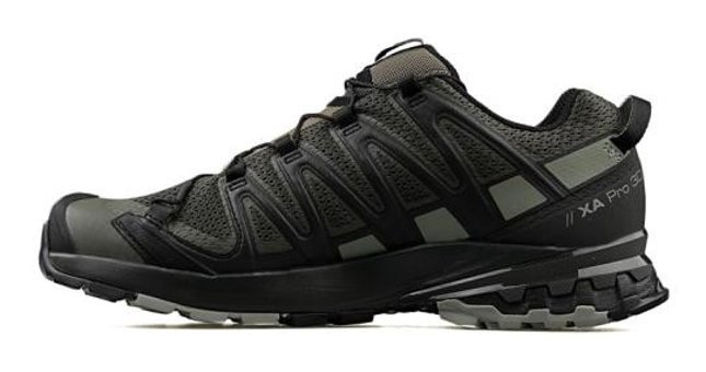 Salomon Xa Pro 3D V8 L40987500 Kilitli Bağcıklı Erkek Outdoor Ayakkabısı Siyah