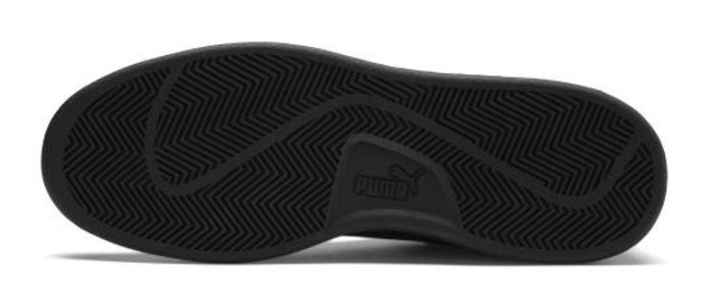 Puma Smash V2 Leather Perf 365213-01 Bağcıklı Erkek Günlük Ayakkabı Siyah