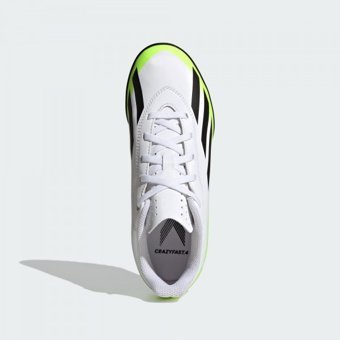 Adidas X Crazyfast.4 IE4066 Bağcıklı Halı Saha Ayakkabısı Beyaz