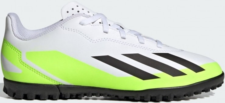 Adidas X Crazyfast.4 IE4066 Bağcıklı Halı Saha Ayakkabısı Beyaz