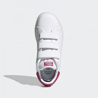 Adidas Stan Smith FX7540 Ortopedik Cırtlı Kız Çocuk Günlük Ayakkabı Beyaz