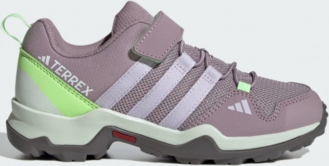 Adidas Terrex AX2R Hook-And-Loop IE7614 Ortopedik Bağcıklı-Cırtlı Traxion Erkek Çocuk Yürüyüş Ayakkabısı Lila