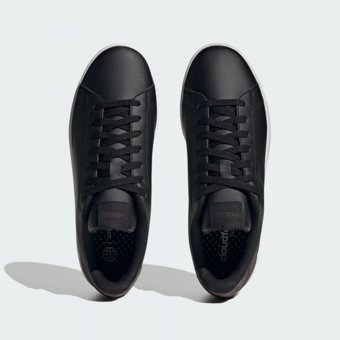 Adidas Advantage ID9630 Bağcıklı Unisex Günlük Ayakkabı Siyah