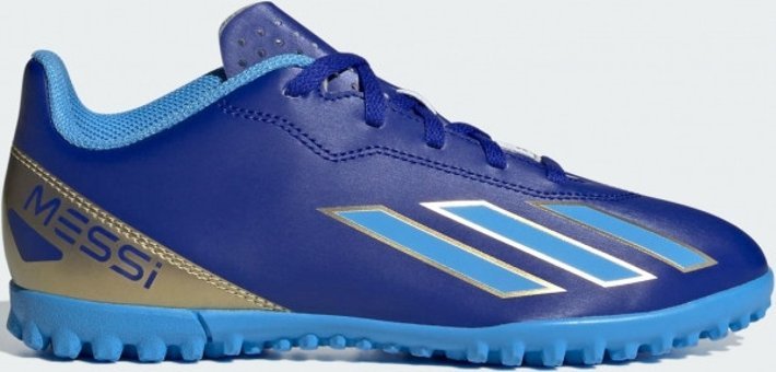 Adidas X Crazyfast Messi Club ID0722 Bağcıklı Halı Saha Ayakkabısı Lacivert