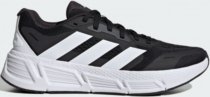 Adidas Questar IF2229 Ortopedik Bağcıklı Erkek Koşu Ayakkabısı Siyah