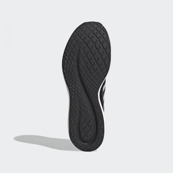 Adidas Fluidflow 2.0 FZ1983 Ortopedik Bağcıklı Erkek Koşu Ayakkabısı Siyah