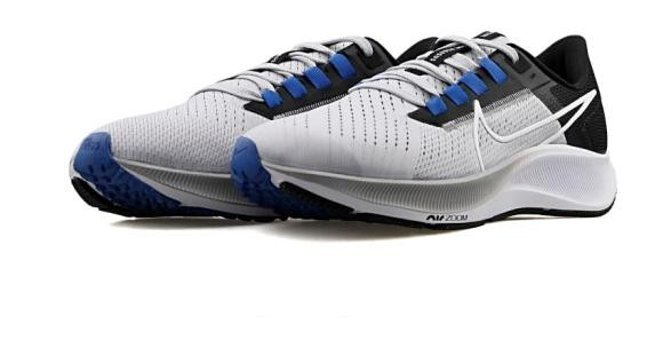 Nike Air Zoom Pegasus 38 CW7356-006 Ortopedik Bağcıklı Erkek Koşu Ayakkabısı Beyaz