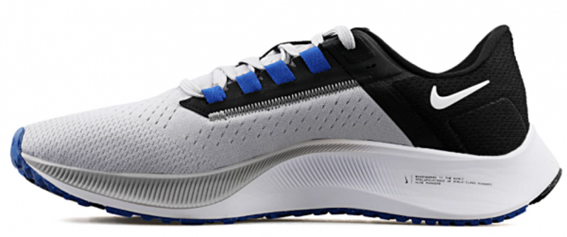 Nike Air Zoom Pegasus 38 CW7356-006 Ortopedik Bağcıklı Erkek Koşu Ayakkabısı Beyaz