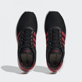 Adidas Lite Racer 3.0 HP6095 Ortopedik Bağcıklı Erkek Günlük Ayakkabı Siyah