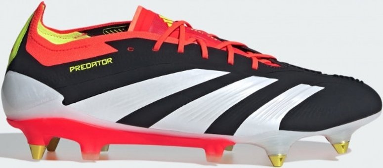 Adidas Predator Elite IG7784 Bağcıklı Çivili Krampon Siyah
