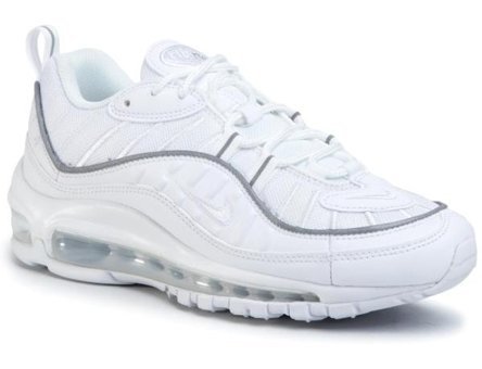 Nike Air Max 98 AH6799-114 Bağcıklı Kadın Günlük Ayakkabı Beyaz