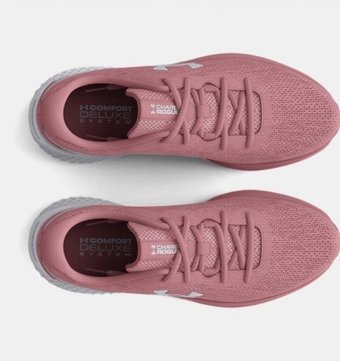 Under Armour Charged Rogue 3 3026147-600 Ortopedik Bağcıklı Kadın Koşu Ayakkabısı Pembe