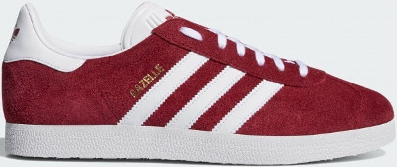 Adidas Gazelle B41645 Bağcıklı Unisex Günlük Ayakkabı Bordo