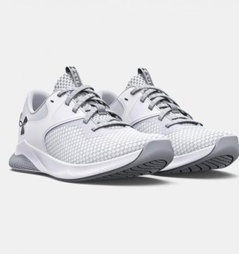Under Armour Charged Aurora 2 3025060-100 Bağcıklı Erkek Koşu Ayakkabısı Beyaz