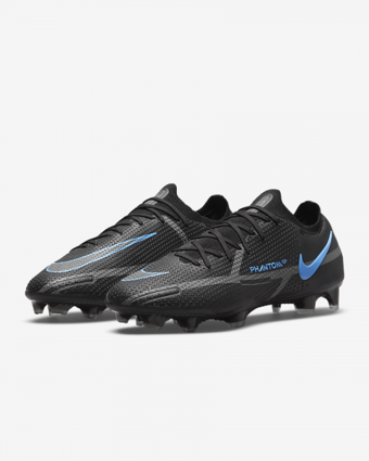 Nike Phantom GT2 Elite FG CZ9890-004 Bağcıklı Çivili Krampon Siyah