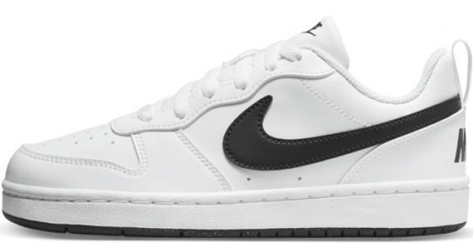 Nike Court Borough Low Recraft GS DV5456-104 Bağcıklı Erkek Çocuk Günlük Ayakkabı Beyaz