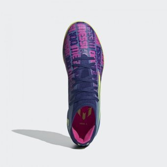 Adidas X Speedflow Messi.3 FG FY6896 Bağcıklı Halı Saha Ayakkabısı Lacivert