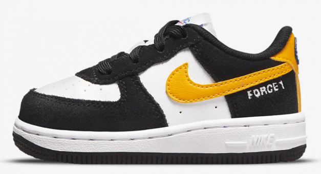Nike Force 1 LV8 DH9787-002 Bağcıklı Erkek Çocuk Günlük Ayakkabı Siyah