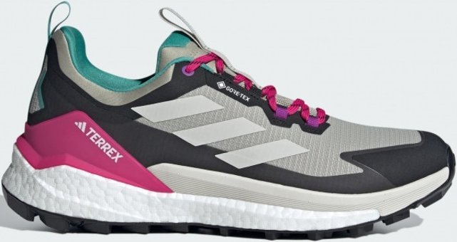 Adidas Free Hiker 2.0 Low Gore-Tex IE5105 Ortopedik Su Geçirmez Bağcıklı Erkek Koşu Ayakkabısı Gri