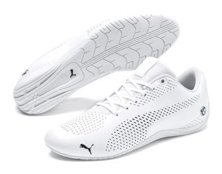 Puma BMW M Motosport Drift Cat Ultra 5 II 306421-02 Bağcıklı Erkek Günlük Ayakkabı Beyaz