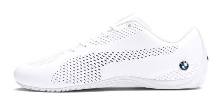 Puma BMW M Motosport Drift Cat Ultra 5 II 306421-02 Bağcıklı Erkek Günlük Ayakkabı Beyaz
