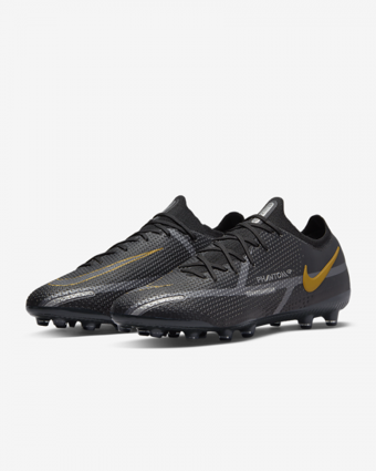 Nike Phantom GT2 Elite FG CZ9890-007 Bağcıklı Çivili Krampon Siyah