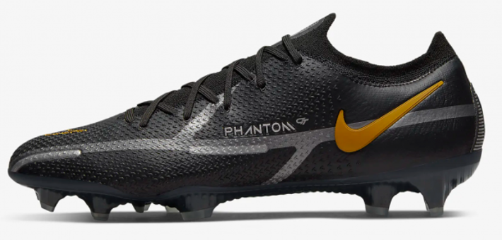Nike Phantom GT2 Elite FG CZ9890-007 Bağcıklı Çivili Krampon Siyah