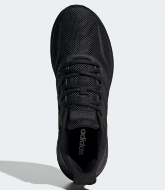 Adidas Runfalcon G28970 Bağcıklı Erkek Koşu Ayakkabısı Siyah