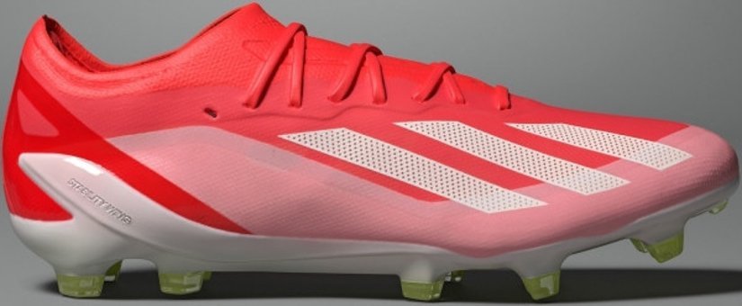 Adidas X Crazyfast Elite IG0593 Bağcıklı Speedframe Çivili Krampon Kırmızı