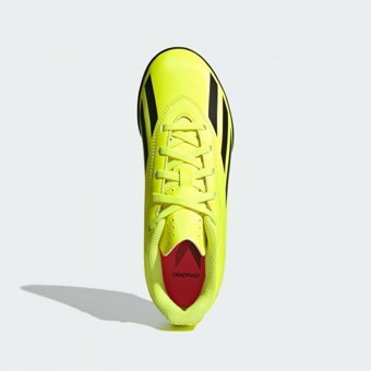 Adidas X Crazyfast Club IF0707 Bağcıklı Halı Saha Ayakkabısı Sarı