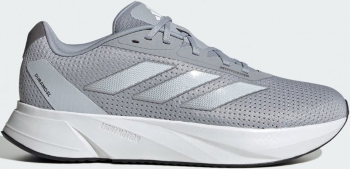 Adidas Duramo SL IE9689 Ortopedik Bağcıklı Adiwear Erkek Koşu Ayakkabısı Gri