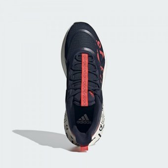 Adidas Alphabounce+ IG3587 Ortopedik Bağcıklı Erkek Yürüyüş Ayakkabısı Siyah