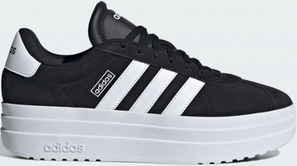 Adidas VL Court Bold IH9995 Bağcıklı Kadın Günlük Ayakkabı Siyah