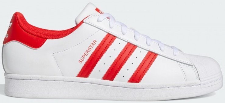 Adidas Superstar GZ3741 Bağcıklı Erkek Günlük Ayakkabı Beyaz