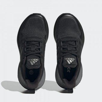 Adidas RapidaSport Bounce Lace HP6125 Ortopedik Bağcıklı Erkek Çocuk Günlük Ayakkabı Siyah