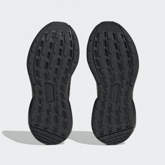 Adidas RapidaSport Bounce Lace HP6125 Ortopedik Bağcıklı Erkek Çocuk Günlük Ayakkabı Siyah