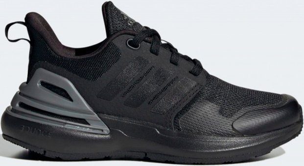 Adidas RapidaSport Bounce Lace HP6125 Ortopedik Bağcıklı Erkek Çocuk Günlük Ayakkabı Siyah