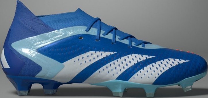 Adidas Predator Accuracy.1 GZ0038 Bağcıklı Çivili Krampon Mavi