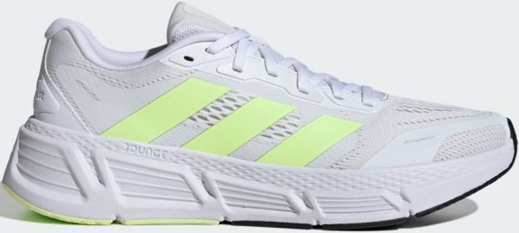 Adidas Questar IE2958 Ortopedik Bağcıklı Erkek Koşu Ayakkabısı Beyaz