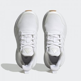 Adidas RapidaSport Bounce Lace HP6129 Ortopedik Bağcıklı Erkek Çocuk Günlük Ayakkabı Beyaz