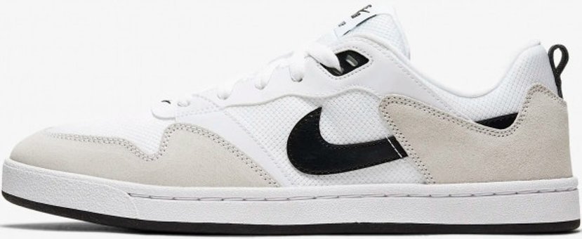 Nike SB Alleyoop CJ0882-100 Bağcıklı Erkek Kaykay Ayakkabısı Beyaz