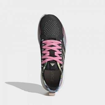 Adidas Fluidflow 2.0 GX7290 Ortopedik Bağcıklı Kadın Koşu Ayakkabısı Siyah